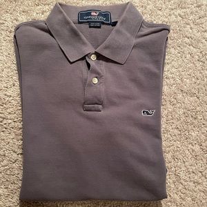 Blue L Vineyard Vines Polo